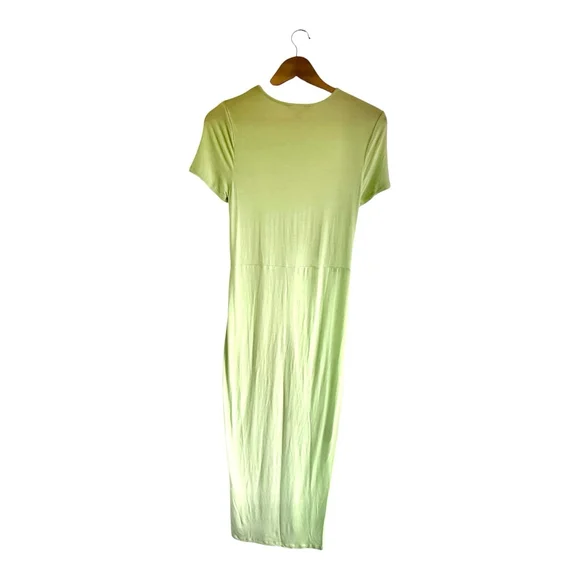 Bar III Mint Green Cutout Dress | Sheer Jersey | Size Medium - Picture 2 of 7